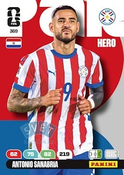 Antonio Sanabria Paraguay Panini FIFA World Cup 2026 Adrenalyn XL #369